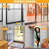 image:imageFrienda 4 Pcs Heavy Duty Rubber Door Stops Wedge StackableBlue  Jumbo 2 Tall TPR Wedge for Carpet Hardwood Concrete Tile Nonslip Stopper Design Stackable for Hotels Homes OfficesYellow