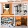 image:imageFrienda 4 Pcs Heavy Duty Rubber Door Stops Wedge StackableBlue  Jumbo 2 Tall TPR Wedge for Carpet Hardwood Concrete Tile Nonslip Stopper Design Stackable for Hotels Homes OfficesOrange