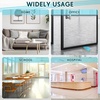 image:imageFrienda 4 Pcs Heavy Duty Rubber Door Stops Wedge StackableBlue  Jumbo 2 Tall TPR Wedge for Carpet Hardwood Concrete Tile Nonslip Stopper Design Stackable for Hotels Homes OfficesBlue