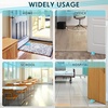 image:imageFrienda 4 Pcs Heavy Duty Rubber Door Stops Wedge StackableBlue  Jumbo 2 Tall TPR Wedge for Carpet Hardwood Concrete Tile Nonslip Stopper Design Stackable for Hotels Homes OfficesBlue