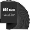 image:imageFrienda 50 Pack Foam Board 11 X 14 Inch White for School Art Projects  Rigid Foam Core Double Sided Surface Lightweight for School Projects Crafts Presentations Office Displays Wedding ArtworkBlack