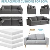 image:imageFrienda 6 Pack 4 Height x 24 Width x 24 Length High Density Outdoor Couch Cushion Replacements for Patio Furniture Square Upholstery Foam Pad for Couch Cushion Sofa Support Outdoor4 Height X 24 Width X 24 Length