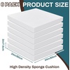 image:imageFrienda 6 Pack High Density Foam Cushion 2 X 22 X 22 Replacement Foam  Replacement Upholstery Padding Material for Couch Sofa Chair Refill Commercial Stuffing DIY Project Strong Cushion Support3 X 24 X 24
