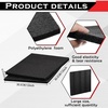 image:imageFrienda 8 Pcs Polyethylene Foam Sheet 12 x 12 x 05 Inch Cuttable Packing Foam Pad Cushioning for Tool Box Cases Craft Shipping Moving and Storage BlackBlack