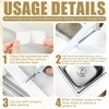 image:imageFrienda Almond Caulk Tape 105 x 15 Waterproof Self Adhesive Caulk Strip Bathtub Sealant Tape Sealing Strip Oil Proof Bathroom Sealant for Kitchen Floor Wall Edge ProtectorPE  Sealing Caulk Strip Bathtub Sealant Tape Oil Proof Bathroom Sealant for Kitchen Toilet Floor Wall Edge ProtectorPolyethylene PE