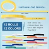 image:imageFrienda Colors Autoclave Tape 216 ftL x 04 inW Instruments Identification Tape Autoclavable 270 Fahrenheit 812