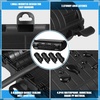 image:imageFrienda IP44 Large Outdoor Waterproof Extension Cord Box with 4 Pcs Small Weatherproof Extension Cord Electrical Safety Box Outlet Cover for Power Strip Plug Socket Outlet Holiday Light Black