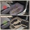image:imageFrienda Paper Floor Mats Disposable Waterproof Car PadsBrown22 X 17 Inch  Plastic Film Covered for Car Detailing Mechanics Vehicle Carpet Protection Automotive Service Centers DealershipsBrown