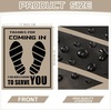 image:imageFrienda Paper Floor Mats Disposable Waterproof Car PadsBrown22 X 17 Inch  Plastic Film Covered for Car Detailing Mechanics Vehicle Carpet Protection Automotive Service Centers DealershipsBrown