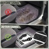 image:imageFrienda Paper Floor Mats Disposable Waterproof Car PadsBrown22 X 17 Inch  Plastic Film Covered for Car Detailing Mechanics Vehicle Carpet Protection Automotive Service Centers DealershipsWhite