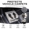image:imageFrienda Paper Floor Mats Disposable Waterproof Car PadsBrown22 X 17 Inch  Plastic Film Covered for Car Detailing Mechanics Vehicle Carpet Protection Automotive Service Centers DealershipsWhite