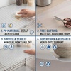 image:imageFrienda Wire Shelf Liners18 x 24 InchClearSet of 10  Heavy Duty Shelf Liners for Wire Shelving Plastic Waterproof Protector Mat Non Adhesive for Metal Rack Tier Shelving UnitClear