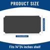 image:imageFrienda Wire Shelf Liners18 x 24 InchClearSet of 10  Heavy Duty Shelf Liners for Wire Shelving Plastic Waterproof Protector Mat Non Adhesive for Metal Rack Tier Shelving UnitGray