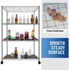 image:imageFrienda Wire Shelf Liners18 x 24 InchClearSet of 10  Heavy Duty Shelf Liners for Wire Shelving Plastic Waterproof Protector Mat Non Adhesive for Metal Rack Tier Shelving UnitBlack