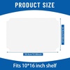 image:imageFrienda Wire Shelf Liners18 x 24 InchClearSet of 10  Heavy Duty Shelf Liners for Wire Shelving Plastic Waterproof Protector Mat Non Adhesive for Metal Rack Tier Shelving UnitClear