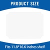 image:imageFrienda Wire Shelf Liners18 x 24 InchClearSet of 10  Heavy Duty Shelf Liners for Wire Shelving Plastic Waterproof Protector Mat Non Adhesive for Metal Rack Tier Shelving UnitClear