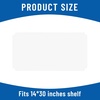 image:imageFrienda Wire Shelf Liners18 x 24 InchClearSet of 10  Heavy Duty Shelf Liners for Wire Shelving Plastic Waterproof Protector Mat Non Adhesive for Metal Rack Tier Shelving UnitClear