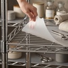 image:imageFrienda Wire Shelf Liners18 x 24 InchClearSet of 10  Heavy Duty Shelf Liners for Wire Shelving Plastic Waterproof Protector Mat Non Adhesive for Metal Rack Tier Shelving UnitClear