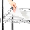 image:imageFrienda Wire Shelf Liners18 x 24 InchClearSet of 10  Heavy Duty Shelf Liners for Wire Shelving Plastic Waterproof Protector Mat Non Adhesive for Metal Rack Tier Shelving UnitClear