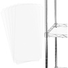 image:imageFrienda Wire Shelf Liners18 x 24 InchClearSet of 10  Heavy Duty Shelf Liners for Wire Shelving Plastic Waterproof Protector Mat Non Adhesive for Metal Rack Tier Shelving UnitClear