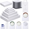 image:imageFrienda 120 Pcs Moving Dishes Packing Kit 30 Foam Sheets 90 Pcs 6Size Plate Sleeves Protective Cushion Pouches for Shipping Storing Glassware China amp Dinnerware240