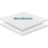 image:imageFrienda 2 Pack 3 x 24 x 24 Upholstery High Density Foam Square White  Cushion Padding 22 Density 50ILD Replacement Square Cut to Size Foam for Couch Chair Packing Shipping DIY Cosplay ProjectsWhite