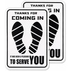 image:imageFrienda 2 Pcs 16 x 20 Inch Car Floor Mats Paper Covered Plastic Film Auto Floor Pads Waterproof and AntiSlip Foot Mat Car Protector Cover for Vehicle Supplies
