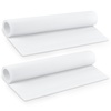 image:imageFrienda 2 Pcs White Silicone Rubber Sheet Pad 12 x 12 Inch 18 Inch Heavy Duty Heat Resistant Rubber Gasket Material for Gaskets DIY Seals Crafts Flooring Anti Vibration Anti Slip