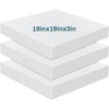 3 x 19 x 19 Inch