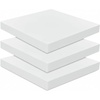 image:imageFrienda 3 Pack 2 x 20 x 20 Upholstery High Density Foam Cushion  22 Density 50ild Replacement Square Cut to Size Foam Padding Seat Couch for Patio Furniture Commercial Dinning Benches2 x 20 x 20 Inch