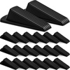 image:imageFrienda 36 Pcs Door Stoppers Bulk for Bottom of Door Rubber Door Wedge Stop Height up to 12 Inches Sturdy Door Stop Bulk for Heavy Duty Door Bottom Carpet Tile Concrete Wooden Floor BlackBlack