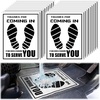 image:imageFrienda Paper Floor Mats Disposable Waterproof Car PadsBrown22 X 17 Inch  Plastic Film Covered for Car Detailing Mechanics Vehicle Carpet Protection Automotive Service Centers DealershipsWhite