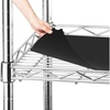 image:imageFrienda Wire Shelf Liners18 x 24 InchClearSet of 10  Heavy Duty Shelf Liners for Wire Shelving Plastic Waterproof Protector Mat Non Adhesive for Metal Rack Tier Shelving UnitBlack