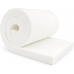 image:imageFrienda 1 Pack 118 X 60 X 05 Upholstery High Density Craft Sheets Cushion Foam Replacement Rectangle Cut to Size Cushion Chair Padding Suitable for Shipping Packing Mailing DIY CosplayWhiteWhite