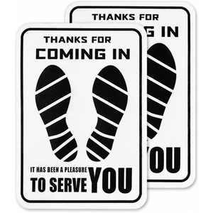 image:imageFrienda 2 Pcs 16 x 20 Inch Car Floor Mats Paper Covered Plastic Film Auto Floor Pads Waterproof and AntiSlip Foot Mat Car Protector Cover for Vehicle Supplies