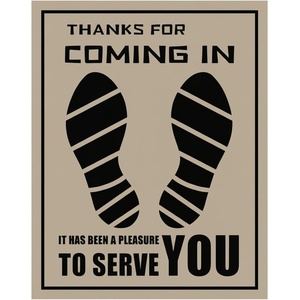 image:imageFrienda 22 x 17 Inch Waterproof Paper Car Floor Mats Brown Disposable Floor Pads Covered Plastic Film Automotive Foot Mat for Vehicle Supplies