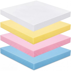 image:imageFrienda 4 Pack 2 x 18 x 18 Upholstery High Density Foam Cushion White  Replacement Square Cut to Size Foam Padding Seat Couch for Patio Furniture Commercial Dinning Benches Padding DIY Projects4 Color