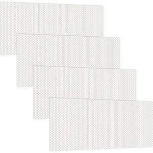image:imageFrienda 4 Pcs Fluorescent Light Covers for Ceiling Lights Classroom Light Filters Lighting Panel Acrylic Cover Clear Prismatic for Office Hospital Kitchen Home Decor225 x 465 x 012225 x 465x 01