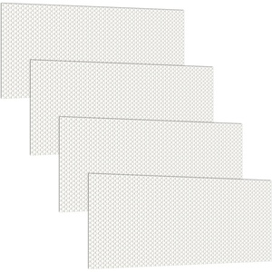 image:imageFrienda 4 Pcs Fluorescent Light Covers for Ceiling Lights Classroom Light Filters Lighting Panel Acrylic Cover Clear Prismatic for Office Hospital Kitchen Home Decor225 x 465 x 0122375 x 4775 x 01