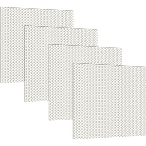 image:imageFrienda 4 Pcs Fluorescent Light Covers for Ceiling Lights Classroom Light Filters Lighting Panel Acrylic Cover Clear Prismatic for Office Hospital Kitchen Home Decor225 x 465 x 01224 x 24 x 01