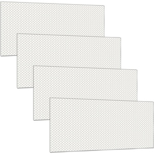 image:imageFrienda 4 Pcs Fluorescent Light Covers for Ceiling Lights Classroom Light Filters Lighting Panel Acrylic Cover Clear Prismatic for Office Hospital Kitchen Home Decor225 x 465 x 012225 x 465 x 012