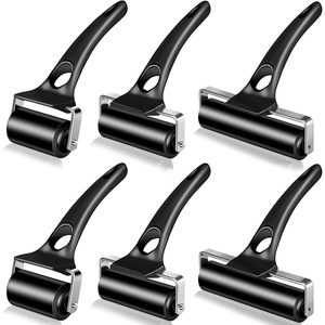 image:imageFrienda 6 Pack 47 Inch Rubber Brayer Rollers Hard Rubber Rollers Tool for Printmaking Ink Application Block Printing Stamping Wallpaper Gluing and Crafting2 Inches  32 Inch  47 Inches