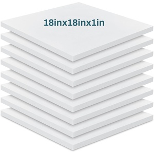 image:imageFrienda 8 Pack 2 x 20 x 20Upholstery High Density Foam Cushion 50 ILD Replacement Square Cut to Size Foam Couch or Commercial Dinning Chair Couches Chair Padding DIY Projects1 x 18 x 18