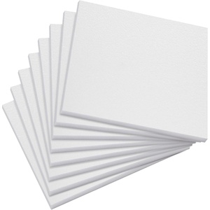 image:imageFrienda 8 Pcs Polyethylene Foam Sheet 12 x 12 x 05 Inch Cuttable Packing Foam Pad Cushioning for Tool Box Cases Craft Shipping Moving and Storage BlackWhite