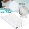 image:imageFrienda 236in x 492ft Peel and Stick Wallpaper Liner Prepasted Contact Paper Vinyl Wrap Self Stick Wallpaper Liner for Textured Walls Removable Bathroom Ceiling Bedroom White236in X 492ft