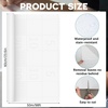 image:imageFrienda 236in x 492ft Peel and Stick Wallpaper Liner Prepasted Contact Paper Vinyl Wrap Self Stick Wallpaper Liner for Textured Walls Removable Bathroom Ceiling Bedroom White236in X 98ft