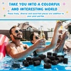 image:imageFrienda 50 Pcs Pool Noodle Bits 118236 Dia Pastel ColorsBlack