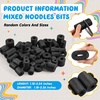 image:imageFrienda 50 Pcs Pool Noodle Bits 118236 Dia Pastel ColorsBlack