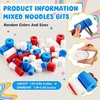image:imageFrienda 50 Pcs Pool Noodle Bits 118236 Dia Pastel ColorsIndependence Day Colors