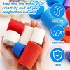 image:imageFrienda 50 Pcs Pool Noodle Bits 118236 Dia Pastel ColorsIndependence Day Colors